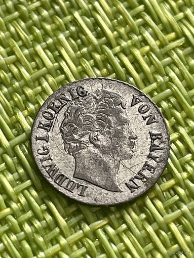 Германия Бавария 1 Крейцер 1835 г