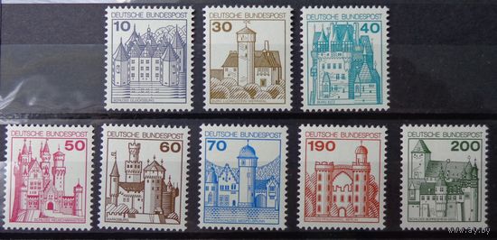 Германия, ФРГ 1977 г. Mi.913-920 MNH** полная серия