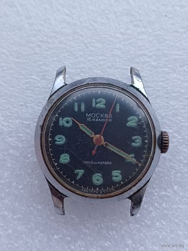 Все лоты с 1р.Москва часы тикают