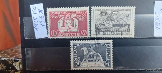 ФИНЛЯНДИЯ 1935г. Полная серия. Гаш.