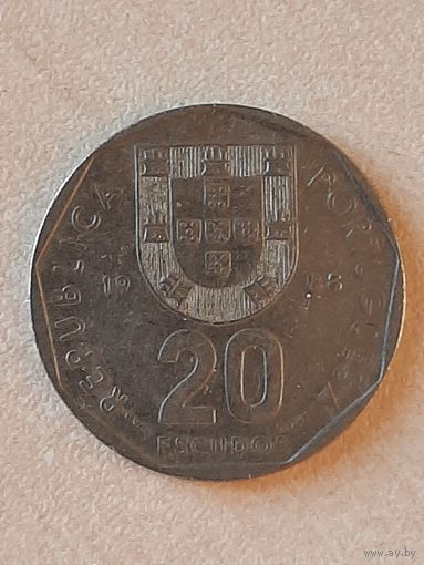 20 эскудо Португалия 1988.
