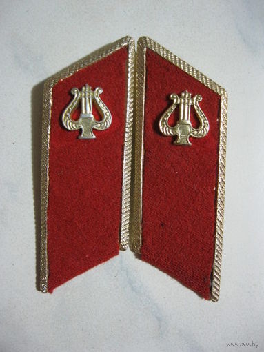Петлицы муз.взвода