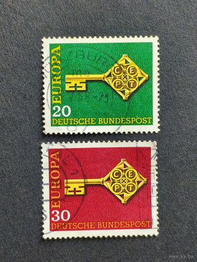 Германия 1968. Европа (C.E.P.T.) 1968 - Ключ. Полная серия