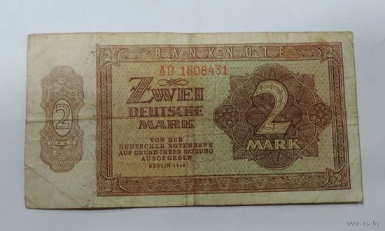 2 марки 1948 г. Германия