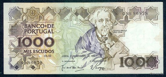 Португалия 1000 эскудо 1989 год.