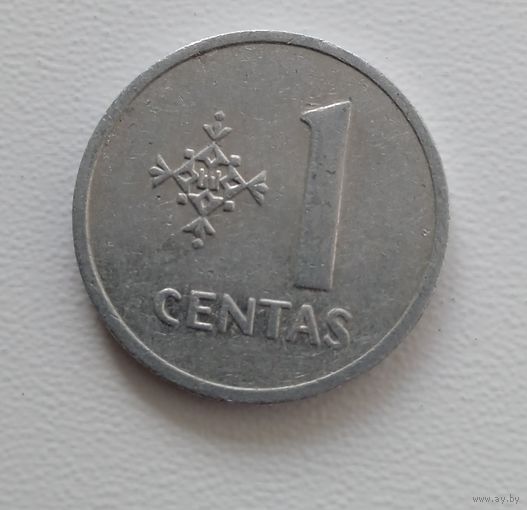Литва 1 цент 1991
