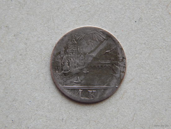 Франкфурт-на-Майне 1 крейцер б/г (1839г)