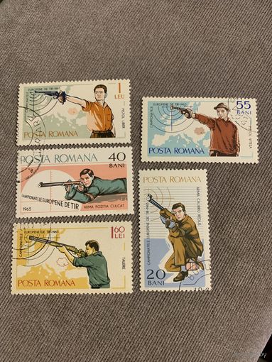 Румыния 1965. Чемпионат Европы по стрельбе