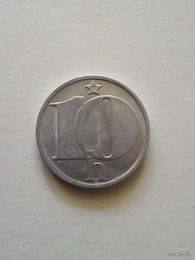 Чехословакия.10 геллеров 1982 г.