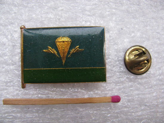 Знак. Флаг ВДВ. тяжёлый, цанга