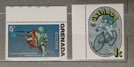 РАСПРОДАЖА КОЛЛЕКЦИИ. Гренада. марки "велоспорт, стрельба"
