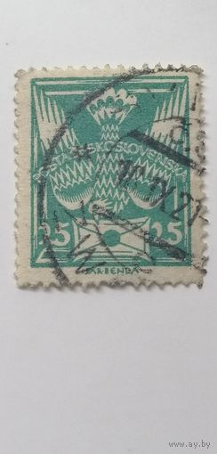 Чехословакия 1920. Стандартный выпуск.