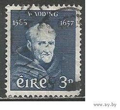 Ирландия. 300 лет со дня смерти Люка Уоддинга. Монах. 1957г. Mi#134.