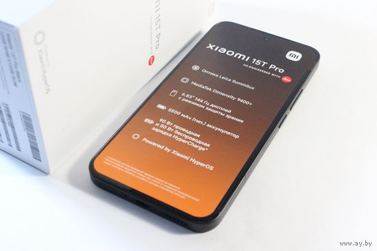 Новый Телефон Xiaomi 15T Pro 12GB/512GB международная версия (черный)