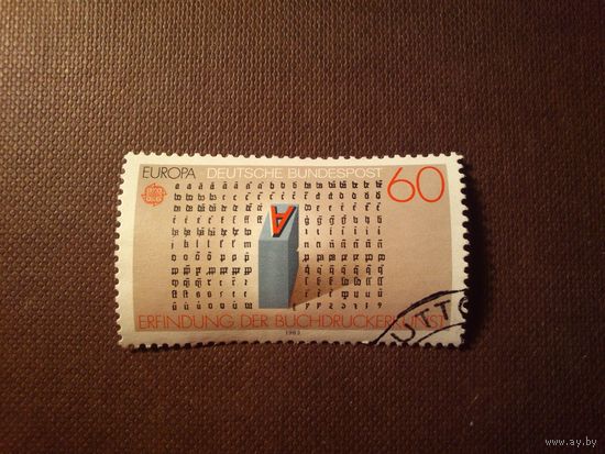 Германия 1983 г.Europa (C.E.P.T.).Великие работы человеческого разума.