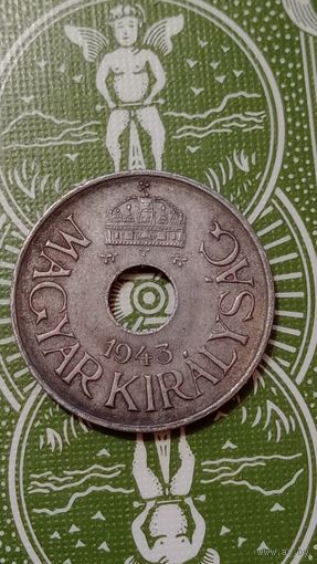 Венгрия 20 филлеров 1943