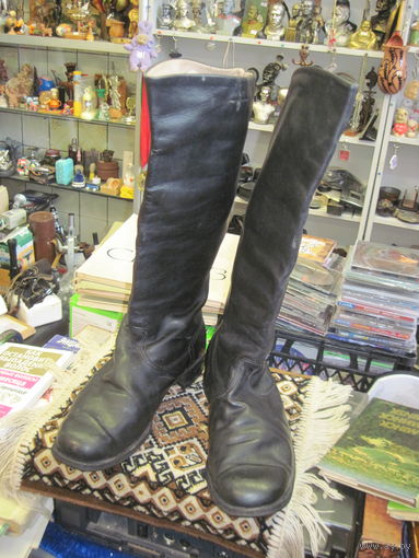 Сапоги хромовые советские 44 размера.