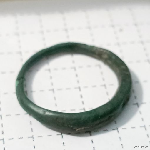 Кольцо литое старинное #80