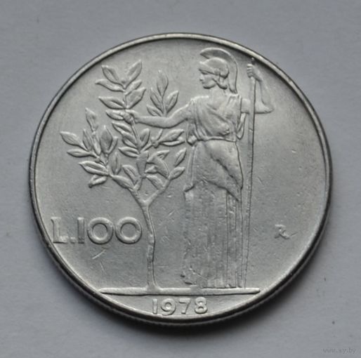 Италия, 100 лир 1978 г.