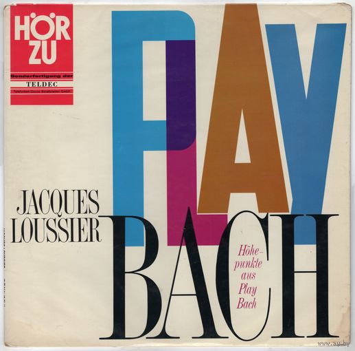 LP Jacques Loussier 'Das Beste aus Play Bach'