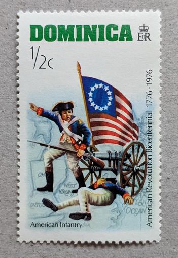 Доминика.1976. военная форма