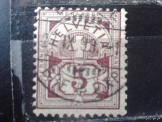 Швейцария 1882 Стандарт 5с