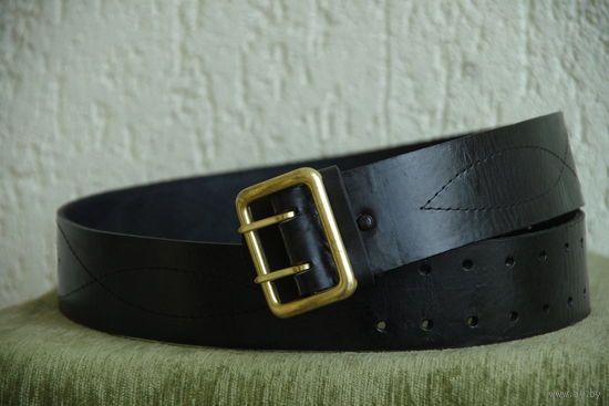 Ремень офицерский , черный ( в использовании не был ) 125 см