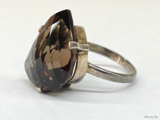 Серебряное Кольцо 925 пр. Размер 19 мм. С рубля.