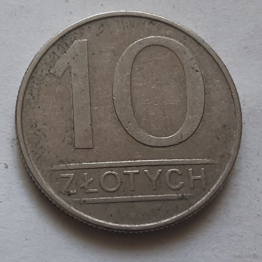 10 злотых 1987 г. Польша