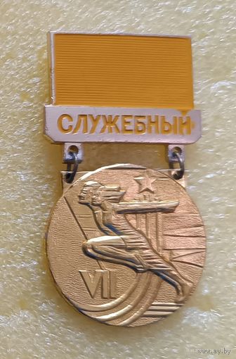 7 летняя спартакиада народов СССР 1979 Служебный (лег. мет.)