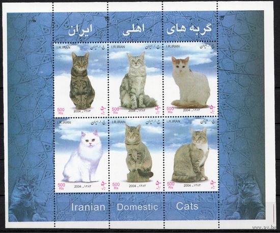 Иран 2004. Кошки блок (2980)