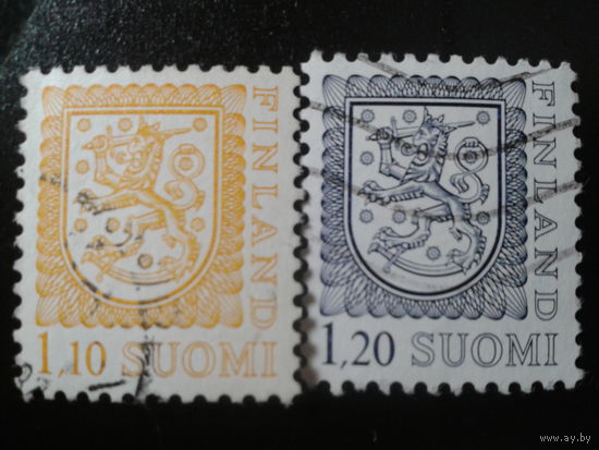 Финляндия 1979 стандарт, герб полная серия