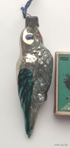 Ёлочная игрушка. Попугай. 019.