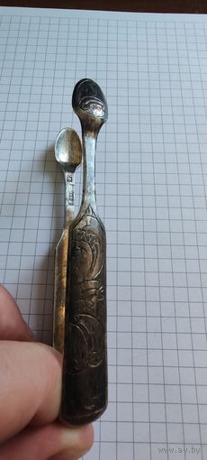 Щипцы для сахара. Серебро. 1836 год