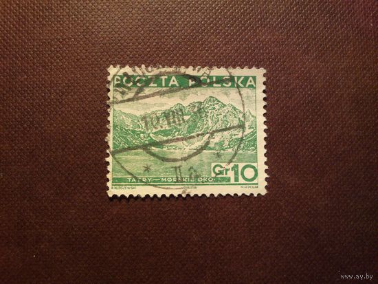 Польша 1935 г.Озеро Морске Око в Татрах./41а/