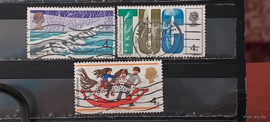 РАСПРОДАЖА. ВЕЛИКОБРИТАНИЯ 1968г. Полные серии. Гаш.