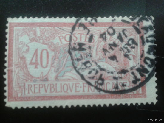 Франция 1900 стандарт, аллегория