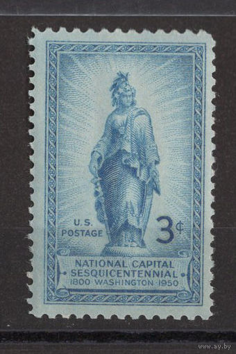 США /United States 1950** 150 лет городу Вашингтон