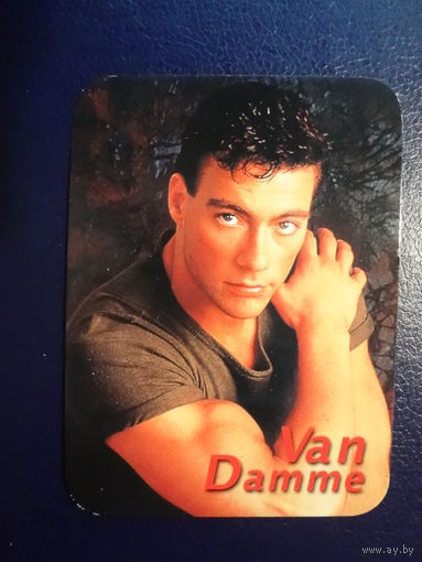 Календарик 2003 г.  Ван Дамм.