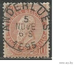 Бельгия. Король Леопольд II. 1893г. Mi#53.