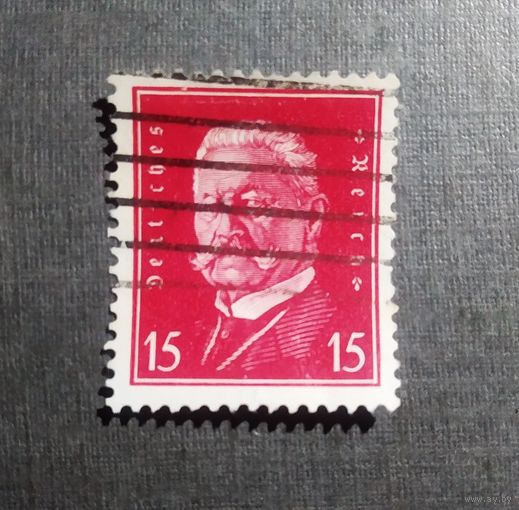 Марка Германия 1928 год Стандарт