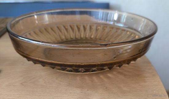 Ваза Неман СССР стекло