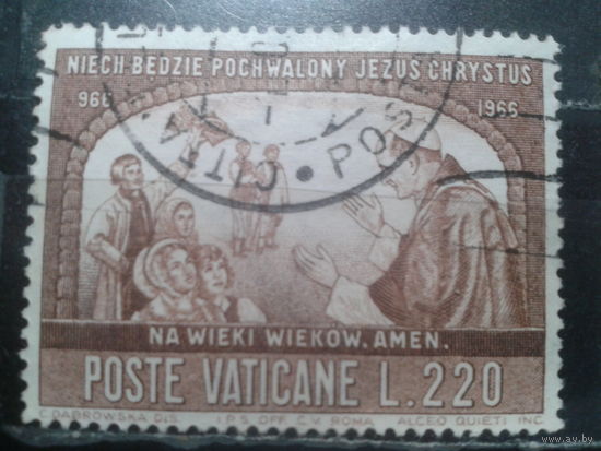 Ватикан, 1966. Папа Павел VI в Польше
