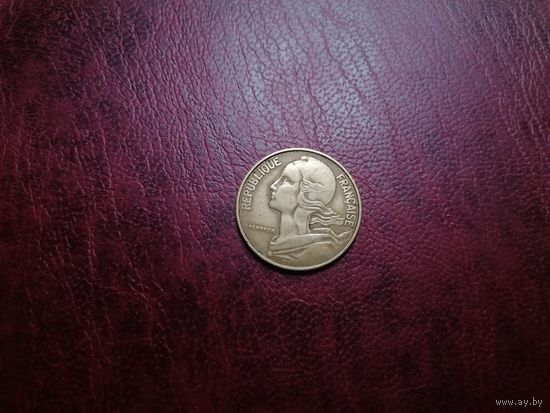 Франция 20 сантимов 1964