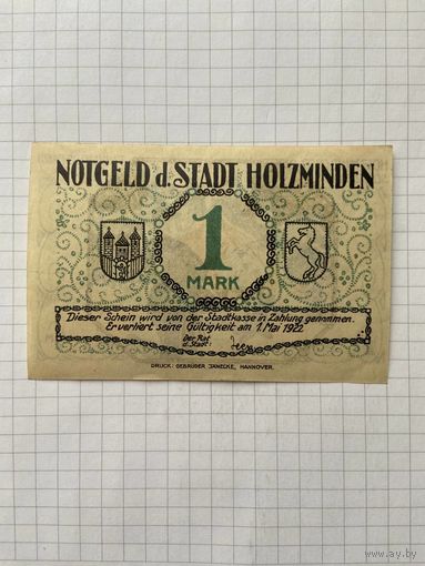 1 марка (нотгельды) г. Германия.-2912