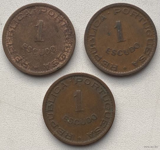 Ангола Португальская 1 эскудо 1963 г. Цена за 1 шт.