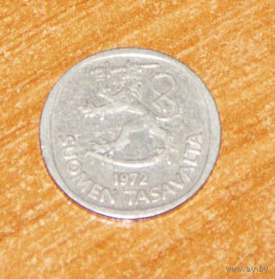 Финдляндия 1 маркка 1972 VF-XF
