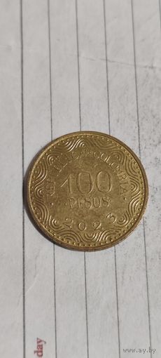 Колумбия 100 песос 2023