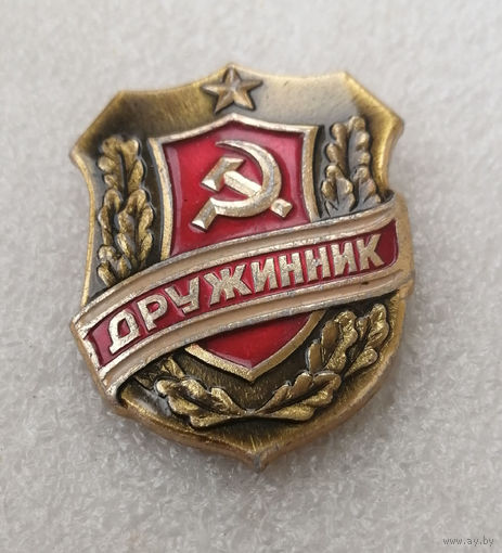 Знак Дружинник. СССР #0785-OP04