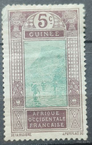 Гвинея 1913-1916г. Французские колонии